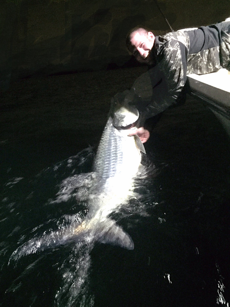 Knee Deep In Tarpon! First week of Febraury The Bite Is On the New Moon