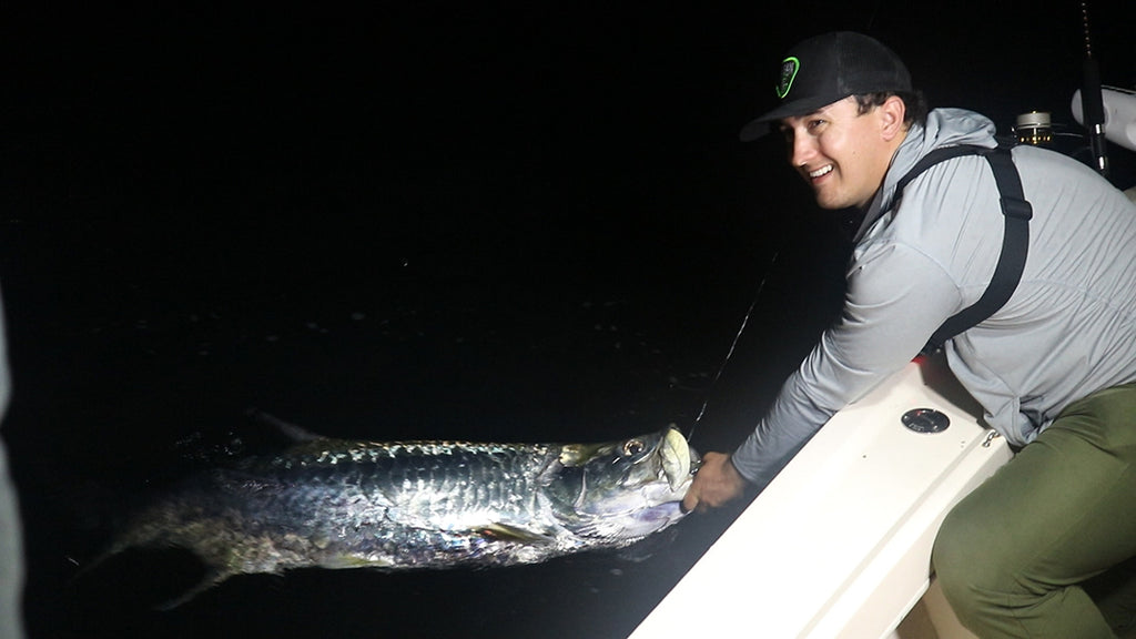 PB Tarpon for Lawson Lindsey and Scott Rose with Capt. Fraser Simpson Miami Tarpon Fishing