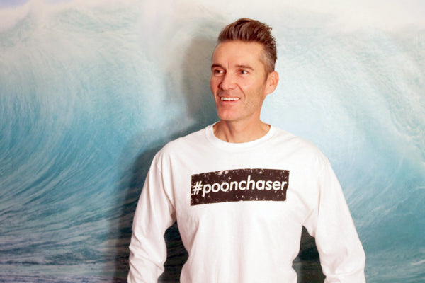 Miami Tarpon Fishing POON CHASER Fruit of the Loom® ink printed heavy cotton HD™ - long sleeve