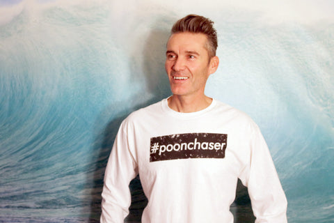 Miami Tarpon Fishing POON CHASER Fruit of the Loom® ink printed heavy cotton HD™ - long sleeve