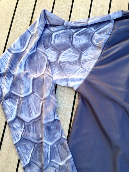 “Only the Flyest” Dry-Fit Tarpon scale Sleeve, fly and fish with Fraser logo shirt