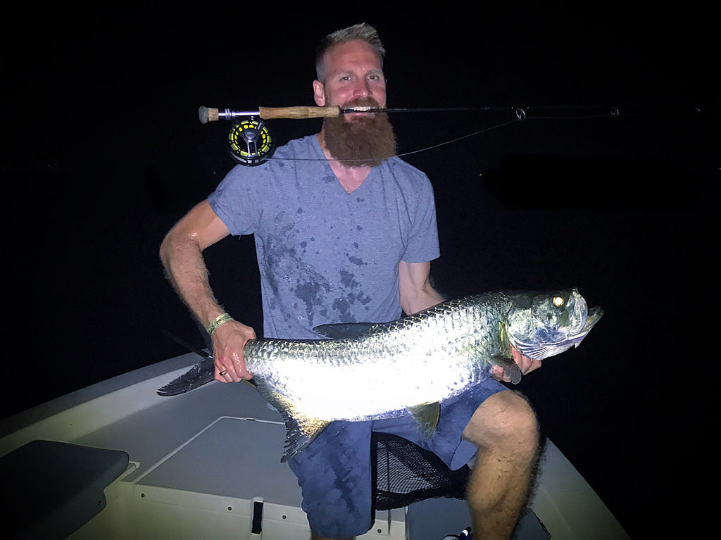 Miami tarpon fishing charter on fly “don’t Trout Set ! “